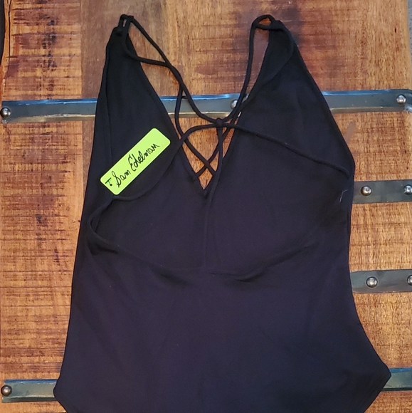 SOLD - Sam Edelman Strappy Plunge Bodysuit - Picture 4 of 10